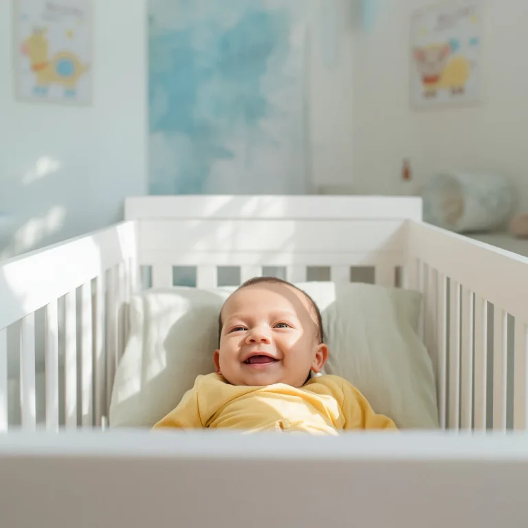 Bright Morning Crib Sun | baby girl ai prompt