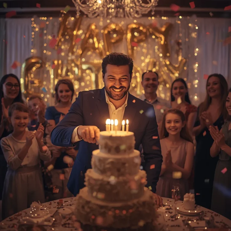 Cutting the Festive Birthday Cake | happy birthday prompt chatgpt