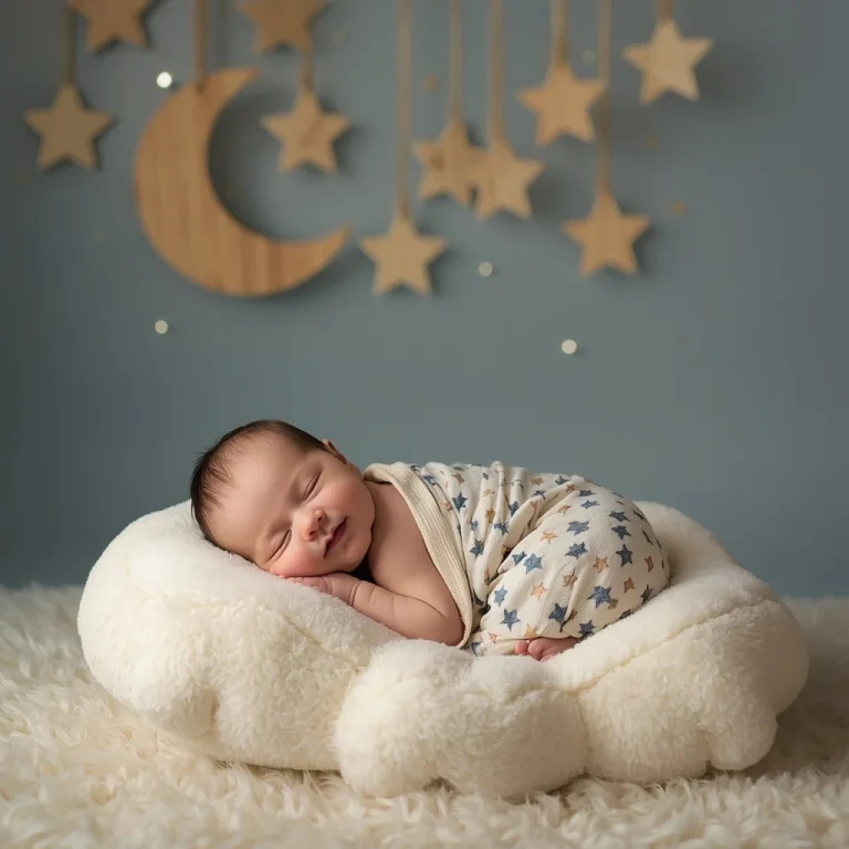 Moon and Stars Nursery | trending baby prompt instagram