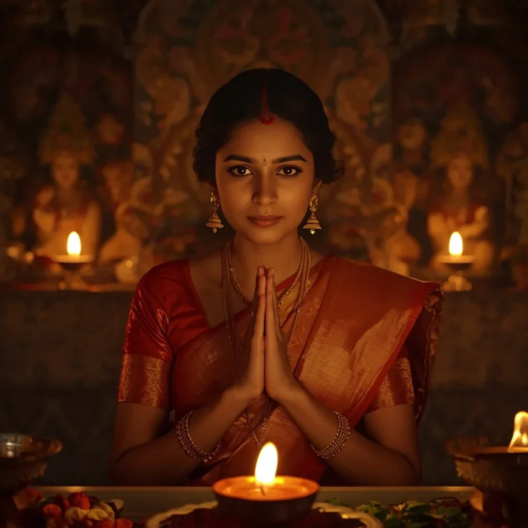 Serene Lakshmi Pooja | diwali traditional ai prompt