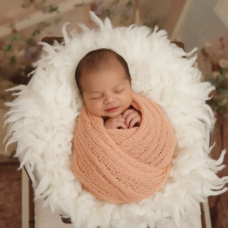 Sleeping on Soft Clouds | baby girl ai prompt