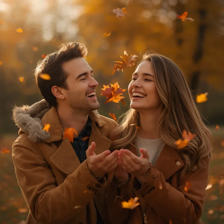 Autumn Leaves Play | Couple prompt copy paste