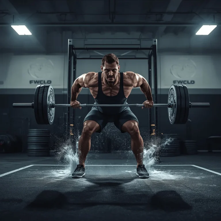 Barbell Clean Explosion | bodybuilding ai prompt