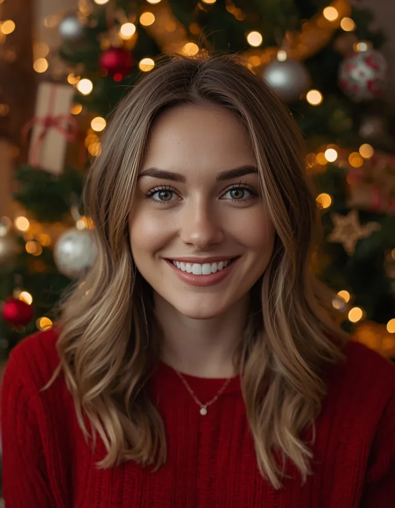 Christmas Celebration Portrait