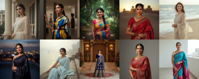 The Ultimate Collection of ChatGPT saree prompt for AI Images