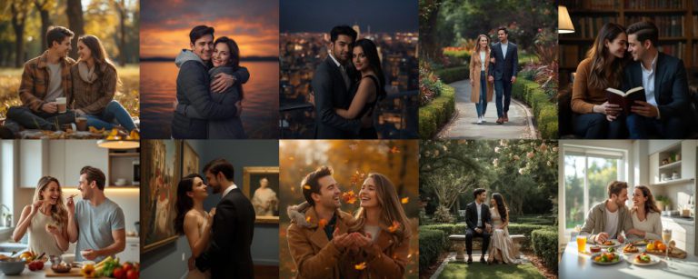 10 Couple Love & Couple Photo Prompt for Romantic AI Photos