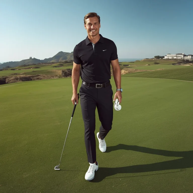 Exclusive Golf Course | rich lifestyle ai photo