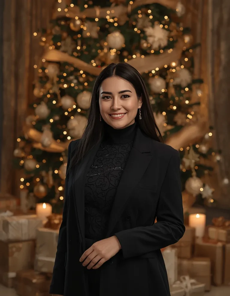 Golden Christmas Night