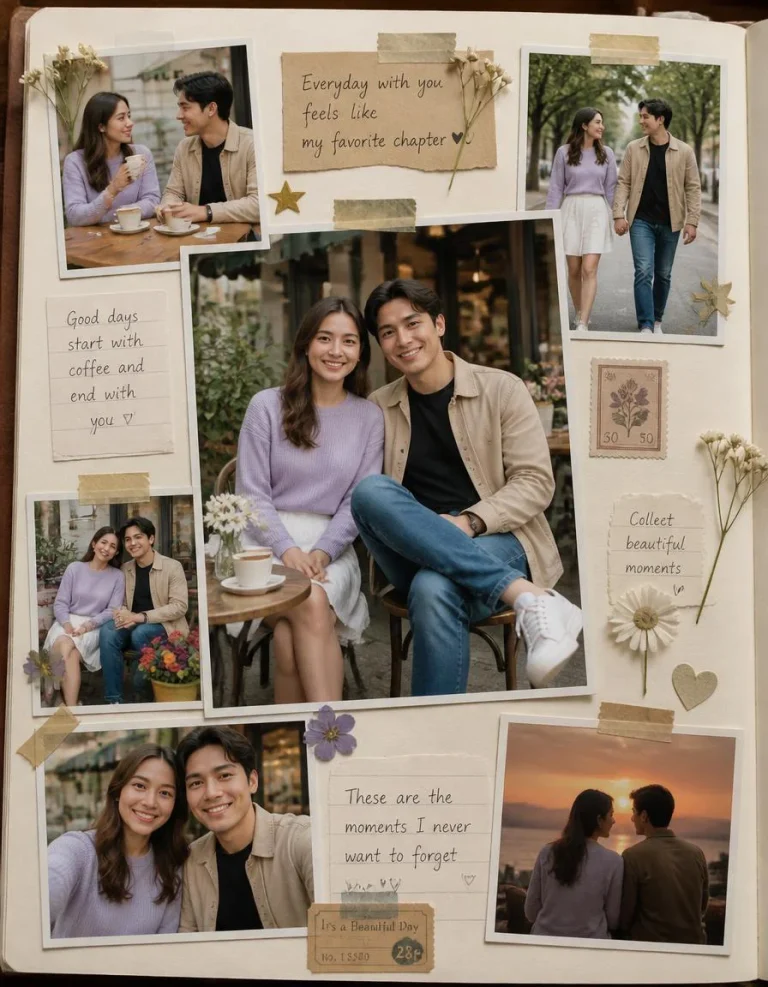 Handwritten Memory Scrapbook
