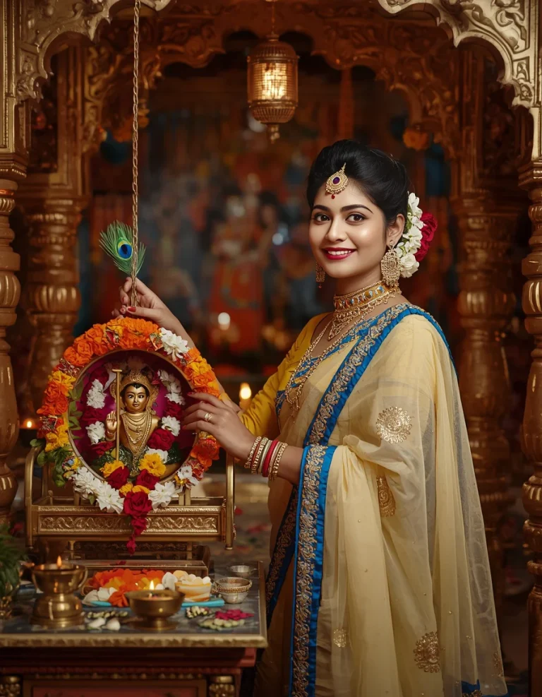 Janmashtami Temple Portrait