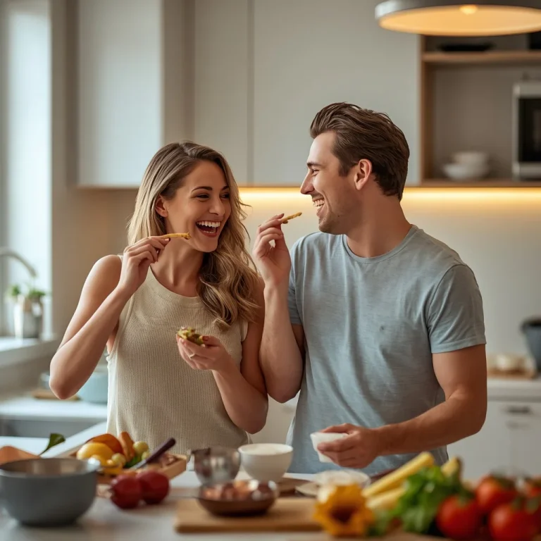 Kitchen Cooking Fun | Hot couple prompt generator