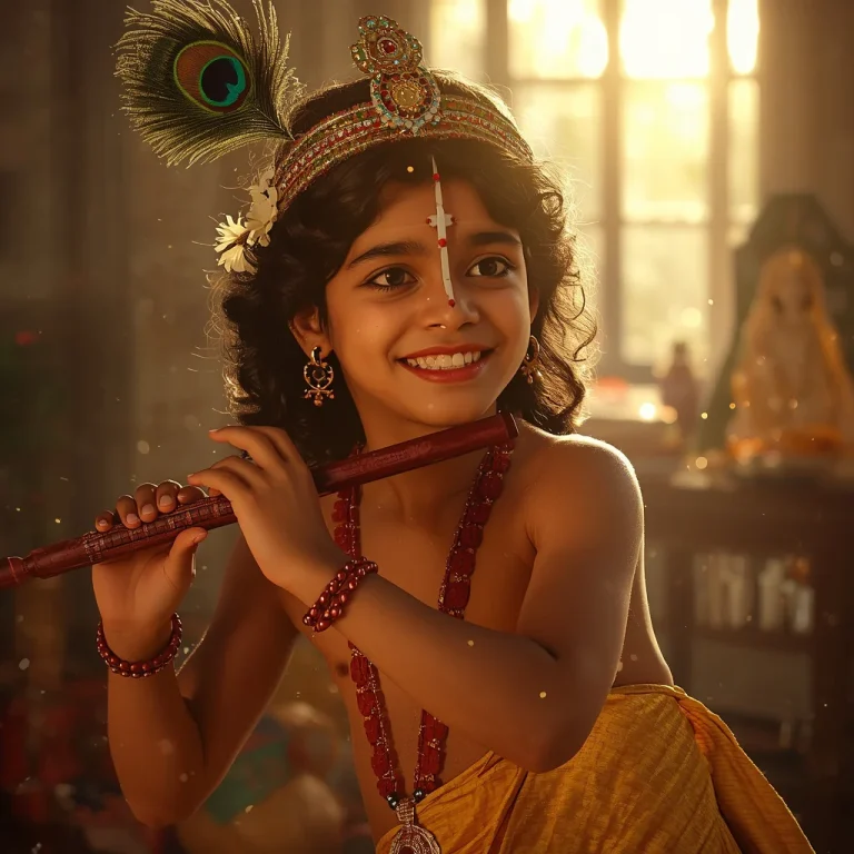 Krishna's Flute Melody | trending janmashtami prompt instagram
