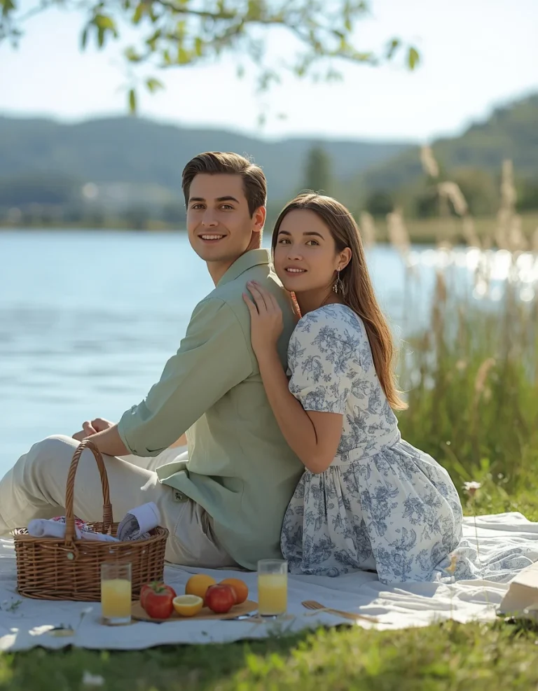 Lakeside Picnic Afternoon