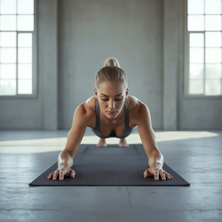Plank Hold Static Core Strength | gym ai prompt