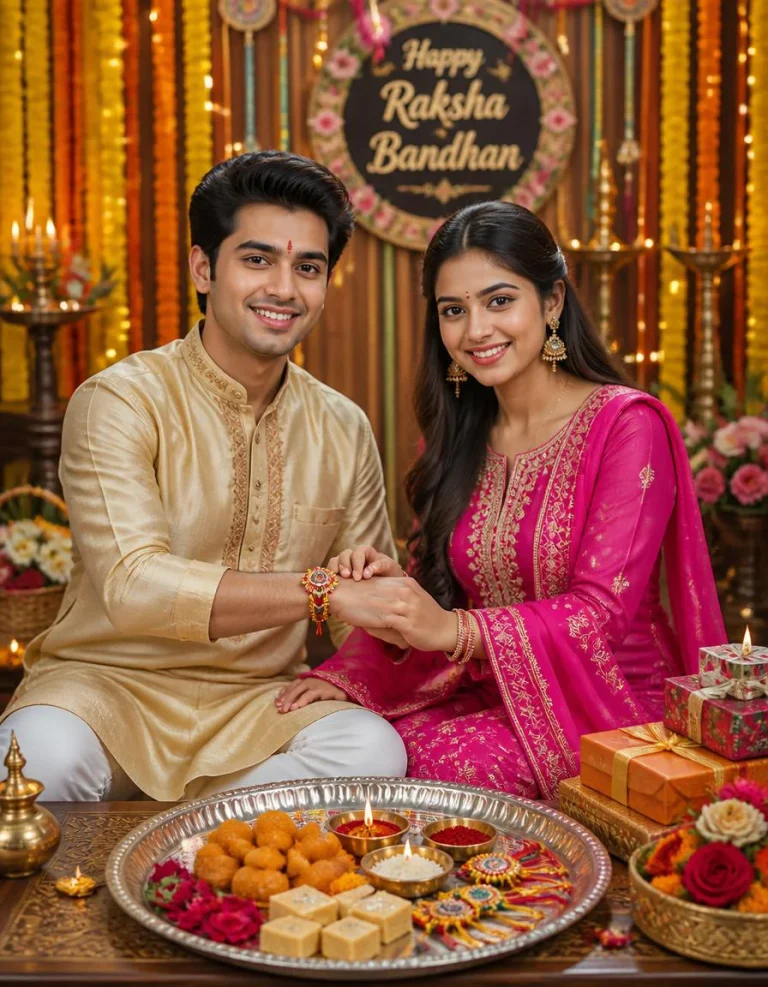 Rakhi Celebration With Traditional Sweets