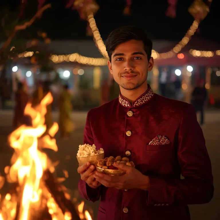 Sacred Fire Offering | lohri ai prompt